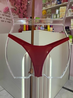 Calcinha Fio modelo biquini vermelho