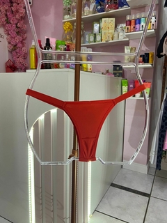 Calcinha Fio modelo biquini laranja rich