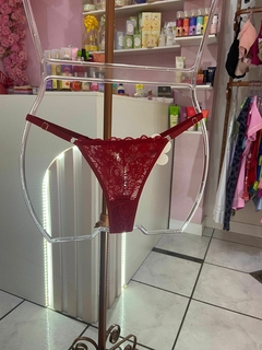Imagem do Calcinha Fio renda com pingente