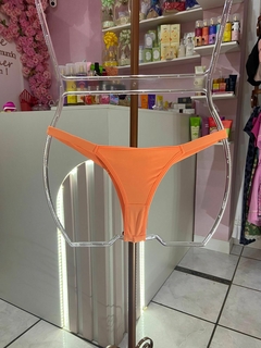 Calcinha Fio modelo biquini laranja