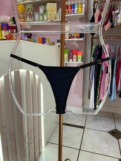 Calcinha Fio microfibra com regulagem