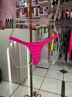 Calcinha Fio modelo biquini pink neon - comprar online