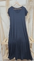 Maxi vestido eli largo modal con manga - comprar online