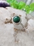 ~ ANILLO FLOR MALAQUITA ~ - Silice Joyas