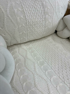 Kit de Berço em Tricot Trança Ralph - 4 Peças na internet