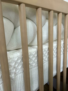 Imagem do Kit de Berço em Tricot Trança Ralph - 4 Peças