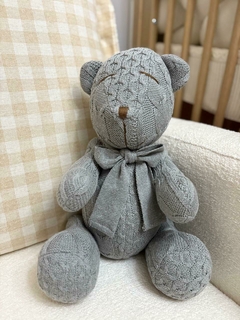 Urso em Tricot G Trança Ralph - Quartinho do Bebê