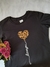 T-shirt Feminina / Coração Onça I Love You na internet