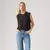 Blusa Levi's® Boxy Tank Cinza Preta Manga Curta A87940008