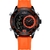 Relógio de Quartzo Masculino Design Esportivo Display Lcd Luminoso Impermeável