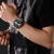 Relógio Analógico Masculino Impermeável Pulseira de Aço inoxidável Digital - loja online