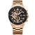 Imagem do Relógio Masculino Quartzo Pulseira de Aço Inoxidável Casual Esportivo Impermeável