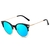 Óculos de Sol Feminino Liga + Tr90 Lente Espelho Polarizado Uv400