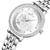 Relógio Feminino de Pulso Fashion Strass Luxuoso de Quartzo em Aço Inoxidável A Prova D'água - comprar online