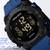 Relógio Esportivo Digital Impermeável Pulseira de Silicone Casual - loja online