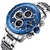 Relógio militar, luxo original Sports Chronografo , impermeável na internet