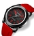 relógio de pulso de quartzo masculino com pulseira de silicone impermeavel 3atm