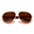 Óculos de Sol Masculino Kingseven Estilo Piloto Classico Aviador Proteção Polarizados UV400 N7777 - loja online