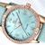 Imagem do Relógio de Quartzo Feminino Estilo Casual Design com Strass A prova D´agua