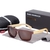 óculos polarizados masculinos Square Bamboo proteção uv400 - HM Acessórios 