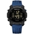 Relógio de pulso LCD eletrônico digital masculino pulseira de silicone impermeável - HM Acessórios 