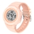 Relógio de Pulso Feminino Sanda Moda Casual Multifuncional À Prova D' Água LED Digital - comprar online