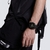 Relógio de pulso LCD eletrônico digital masculino pulseira de silicone impermeável - comprar online