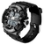 Relógio de pulso de quartzo masculino esportivo tela led impermeavel 5atm