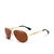 Óculos de sol masculino polarizados design piloto n7725 - comprar online