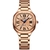 Relógio de Pulso Feminino de Quartzo Pulseira de Aço inoxidável Impermeável - HM Acessórios 