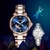 Relógio Mecânico Automático Feminino Cerâmica Impermeável Luminoso - HM Acessórios 