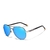 Óculos de sol polarizados Retângulo Design uv 400 kingseven