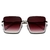 Óculos de Sol Feminino Genuine Lente Gradiente Proteção uv400 Moda Casual - comprar online
