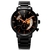Relógio Masculino Design Único Criativo Luxuoso Relógio de Quartzo Multifuncional A Prova D'água - comprar online