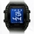 Relógio de Pulso Feminino Esportivo Fashion LCD Digital Pulseira de Silicone Impermeavel