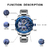 Relógio militar, luxo original Sports Chronografo , impermeável - comprar online