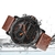 Relógio esportivo naviforce de pulso impermeável quartzo NF9134