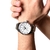 Relógio de Quartzo Masculino Impermeável pulseira de Aço inoxidável Design Classico - comprar online