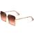 Óculos de Sol Feminino Genuine Lente Gradiente Proteção uv400 Moda Casual - comprar online