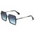 Óculos de Sol Feminino Genuine Lente Gradiente Proteção uv400 Moda Casual - HM Acessórios 