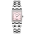 Relógio de Pulso Feminino Casual com Strass em Aço Inoxidavel Impermeavel - loja online