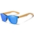 Óculos de Sol Artesanal Design Madeira Kingseven Proteção Polarizados UV400 Espelho