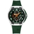 Relógio de pulso masculino pulseira de silicone casual esportivo impermeável