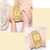 Relógio de Pulso Feminino Casual com Strass em Aço Inoxidavel Impermeavel - loja online