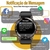 Relógio Inteligente DM50 1.43 polegadas AMOLED modos esportivos IP68 impermeável Fitness - HM Acessórios 