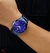 Relógio de Quartzo Masculino com Data automática em Aço Inoxidavel Casual - HM Acessórios 