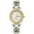 Relógio de Pulso de Quartzo Feminino Design Clássico Fino com Strass Moda Casual