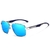 Óculos De Sol Masculino Design Alumínio Lente Espelho Polarizada Uv400