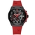 Relógio de pulso masculino pulseira de silicone casual esportivo impermeável - HM Acessórios 