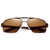 Óculos De Sol Masculino Design Alumínio Lente Espelho Polarizada Uv400 - loja online